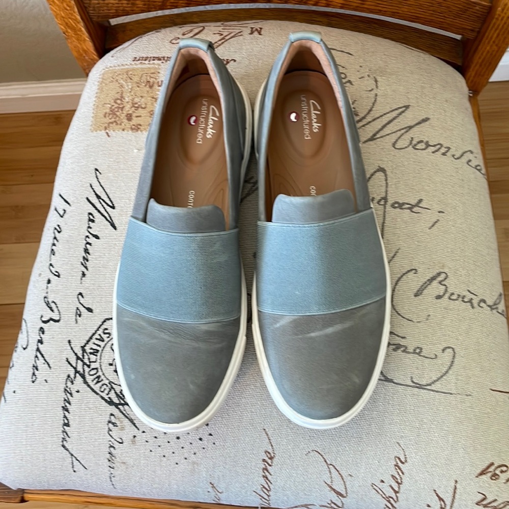 Clarks slip on sneaks